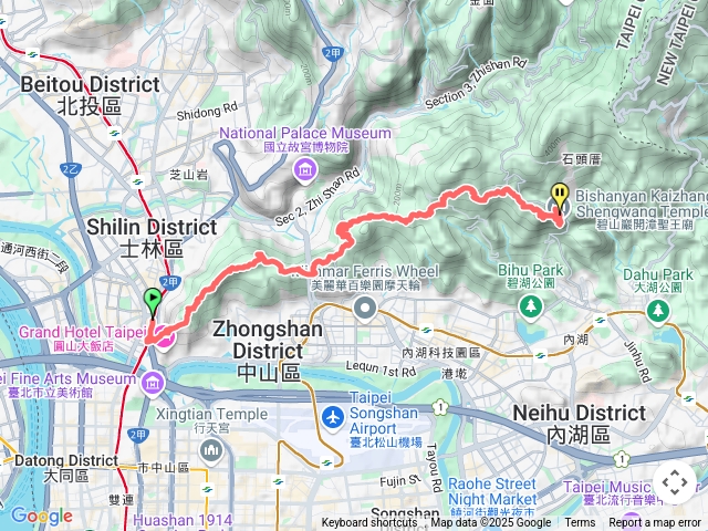 臺北大縱走第五段