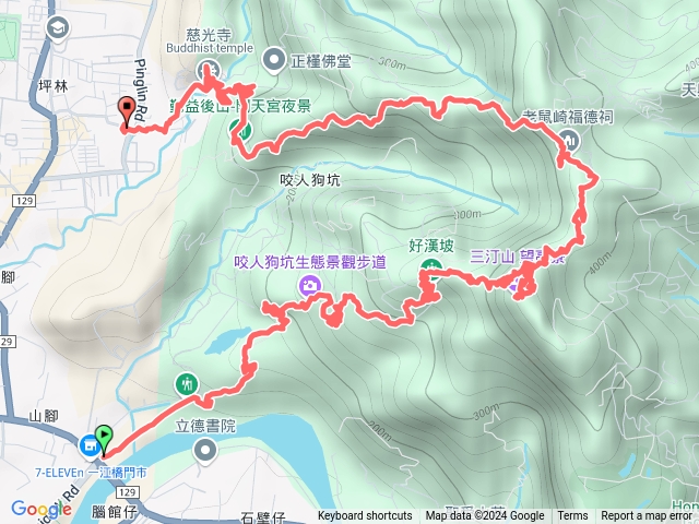 咬人狗坑登山步道+老鼠崎登山步道（觀雲嶺）預覽圖