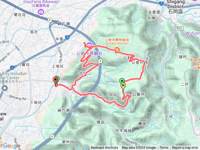 20241229：豐原公老坪--中坑上，旱溪源頭，蜈蚣崎步道