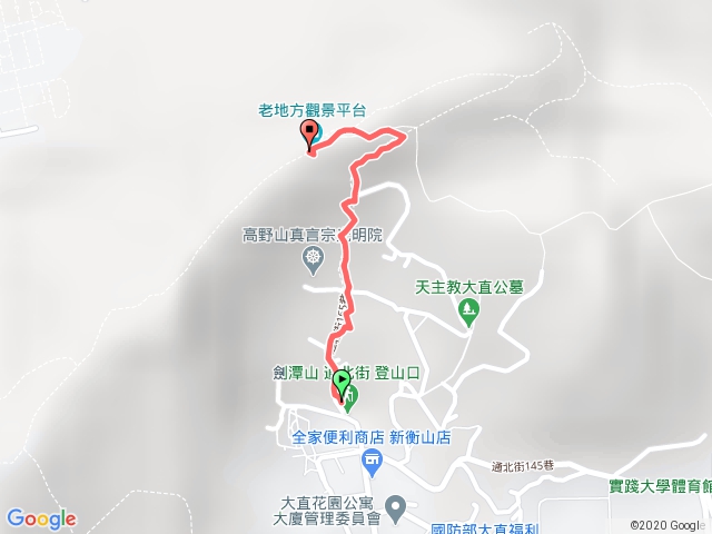 劍潭山步道