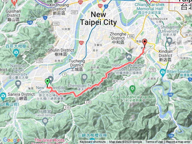 環台北天際線第十段，三峽-新店