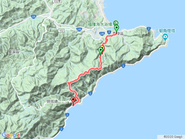 福隆 草嶺古道 桃源谷 大溪