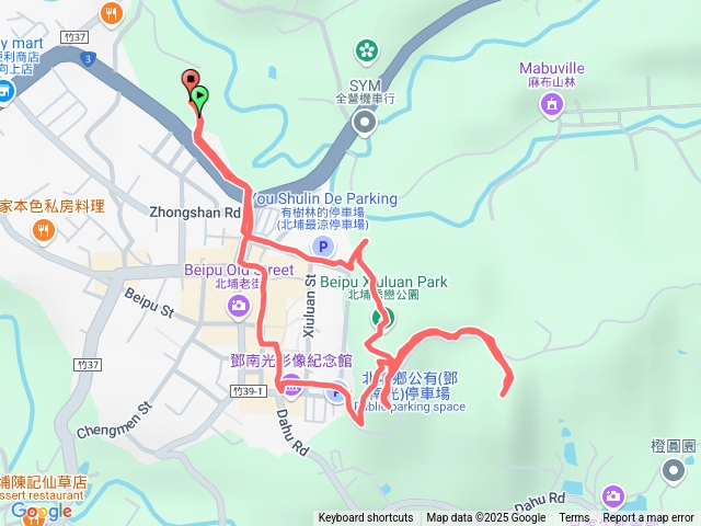 2025-01-19_14北埔北崗頂山及秀巒公園