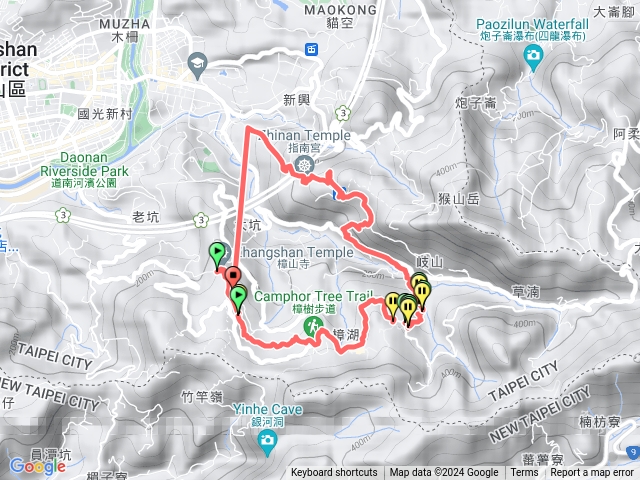 2024臺北大縱走臺北大縱走第七段：世界山莊至飛龍步道政大後山202407191158