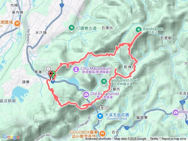 慈湖-白石山-白石碑-頭寮山O繞預覽圖