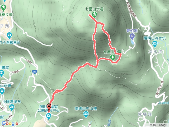 20200517 七星山(苗圃-主峰-東峰-七星公園)