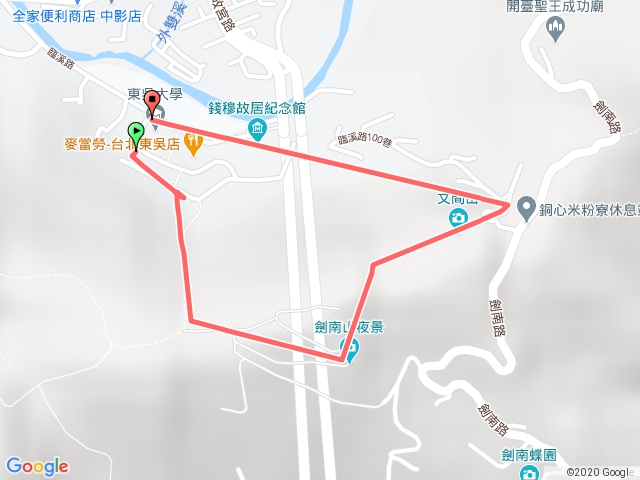 東吳大學後山步道