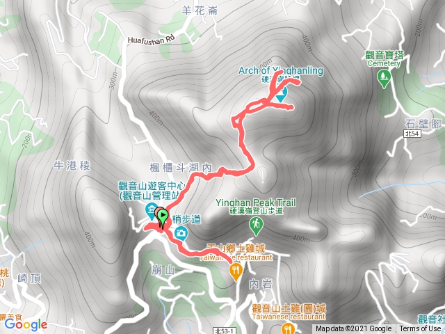 古道觀音山年終聚餐輕鬆走