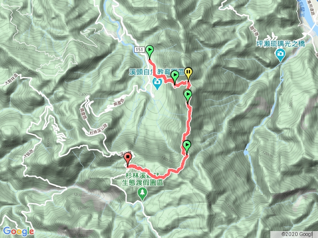 溪頭北嶺到忘憂森林