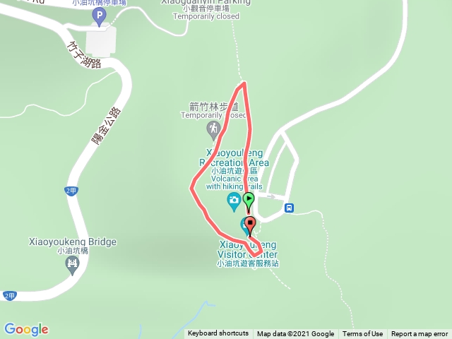 小油坑箭竹林步道