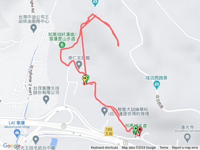 知高圳、雪蓮登山步道