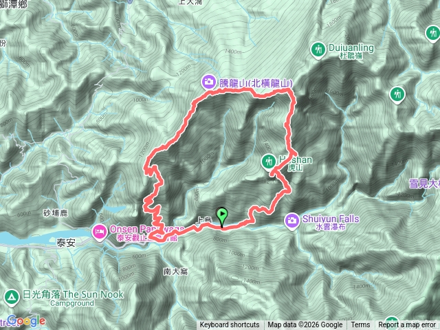 虎龍縱走五隻小豬露營區老闆幫忙載下山捧場一下預覽圖