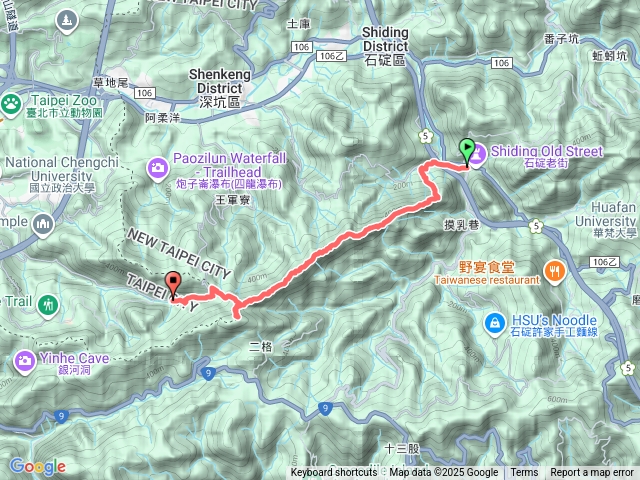 2025微笑山線大縱走尋寶集章任務微笑山線：【二格山系】筆架連峰段20251001
