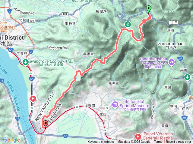 20251123臺北大縱走第一段+類半臺北大縱走第二段預覽圖