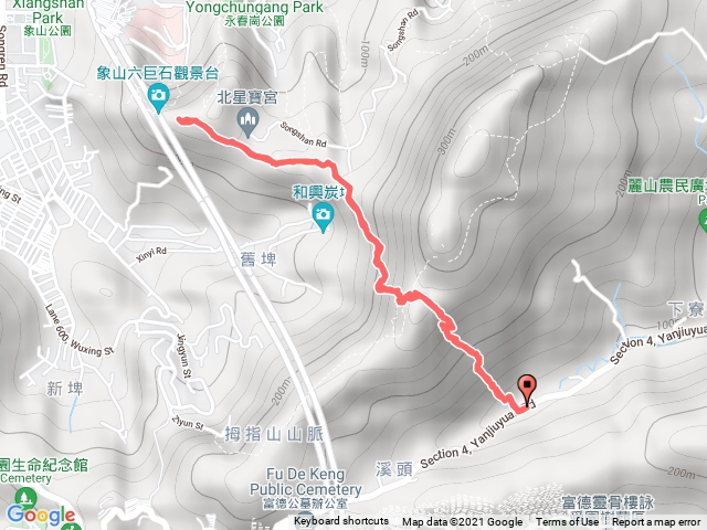 樹梅古道拇指山象山
