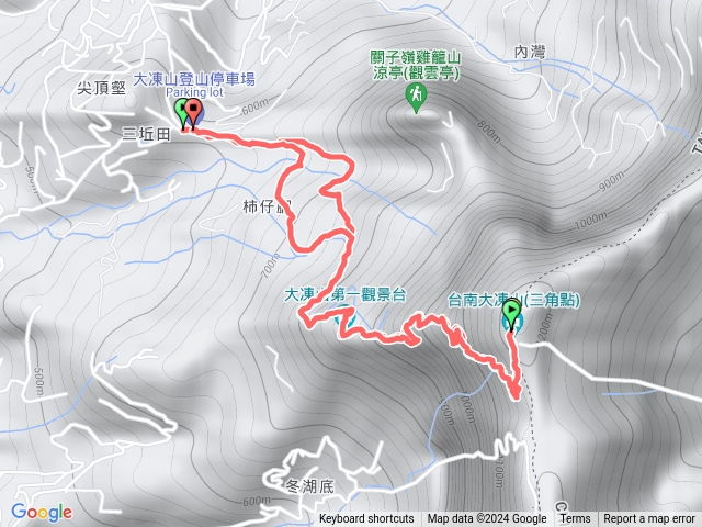 台南大凍山步道