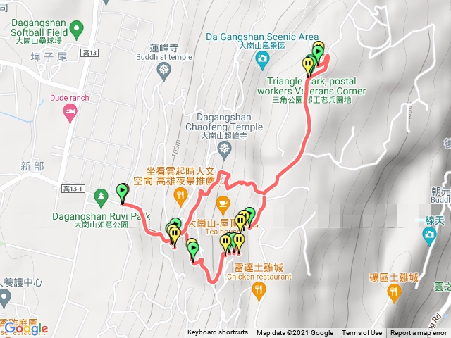 小百岳集起來大崗山步道202144271055