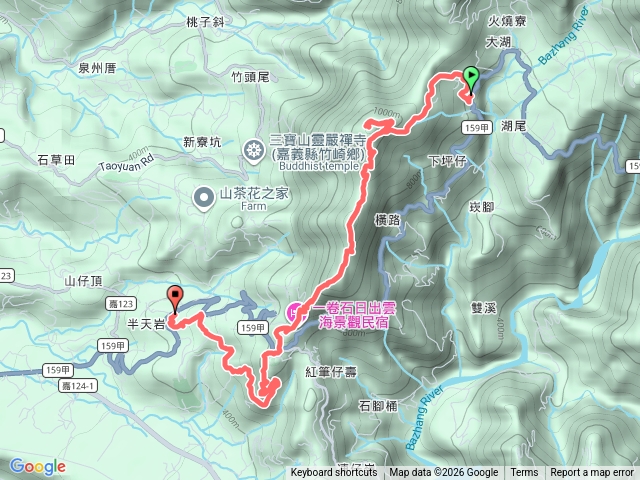 嘉義番路三寶山步道+半天岩步道預覽圖