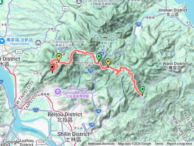 2026-05-17 陽明山東西大縱走預覽圖