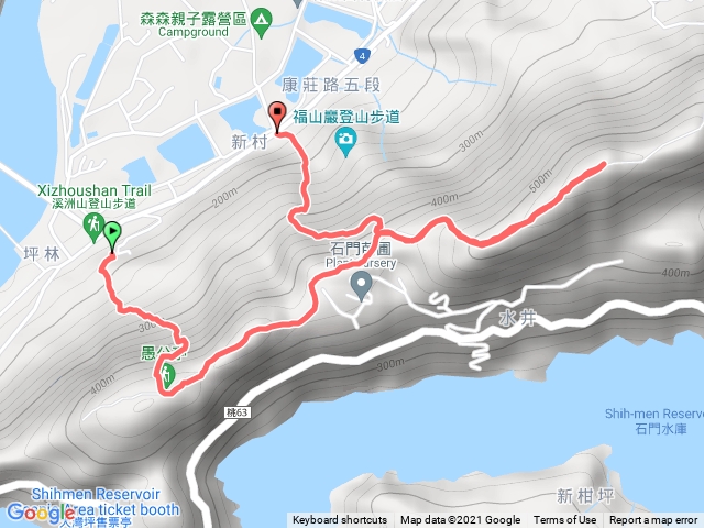 溪洲登山路線