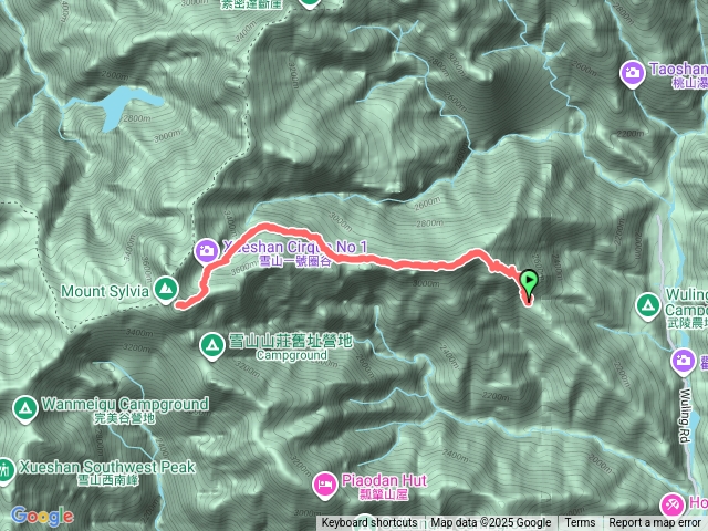 20251002雪山主東峰步道