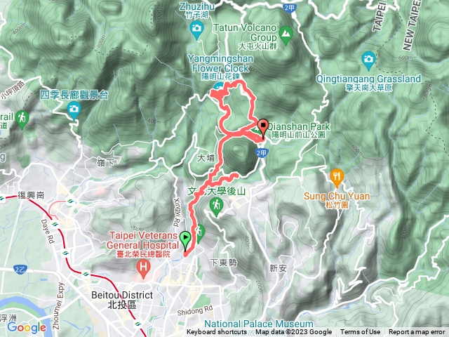 陽明山走走(半嶺.橫嶺.紫明溪步道)