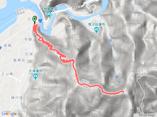 屏東 尾寮山-百岳試煉場單趟9.2K