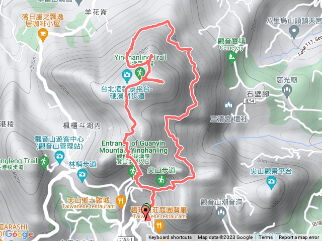 觀音山古道縰走-黑金