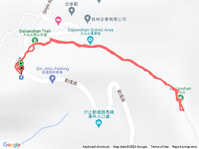 汐止區大尖山（天秀宮出發）