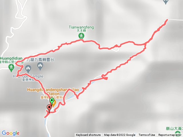 皇帝殿登山步道