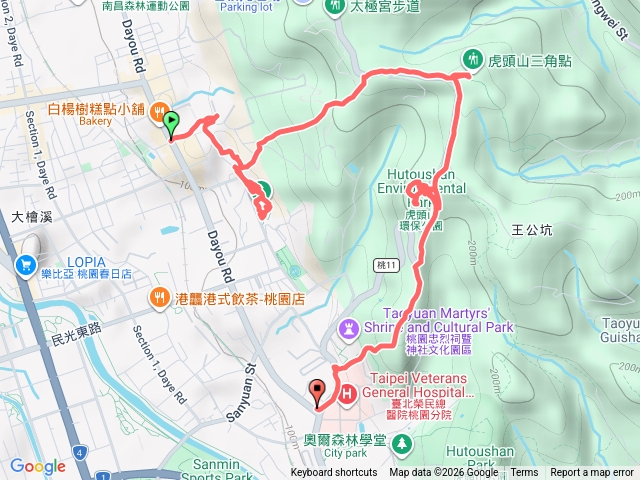 夜爬虎頭山預覽圖