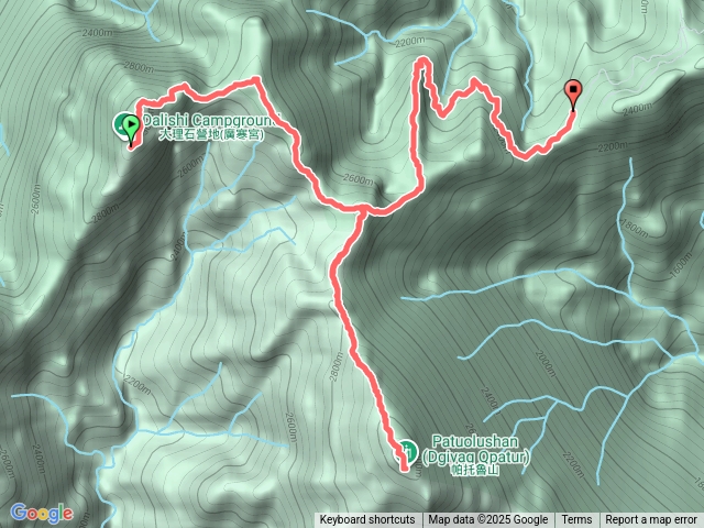 奇萊東稜 D3 (大理石營地-9K工寮)