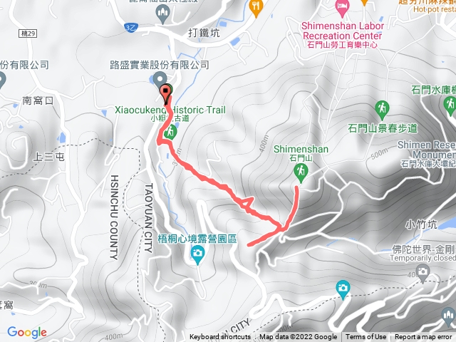 桃園龍潭小粗坑古道.石門山.小粗坑山