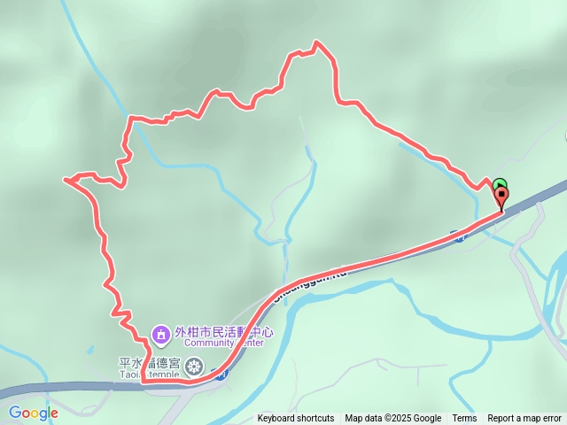 2025-12-13 週六砍不停：平水紙坑四叉路越嶺平林山 探路2(完成)