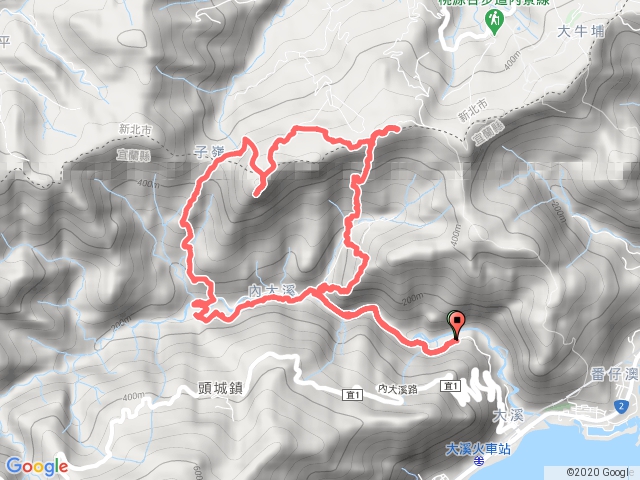 2020/08/13 大溪川保線路古道環繞大溪川溪畔路古道o行一圈..