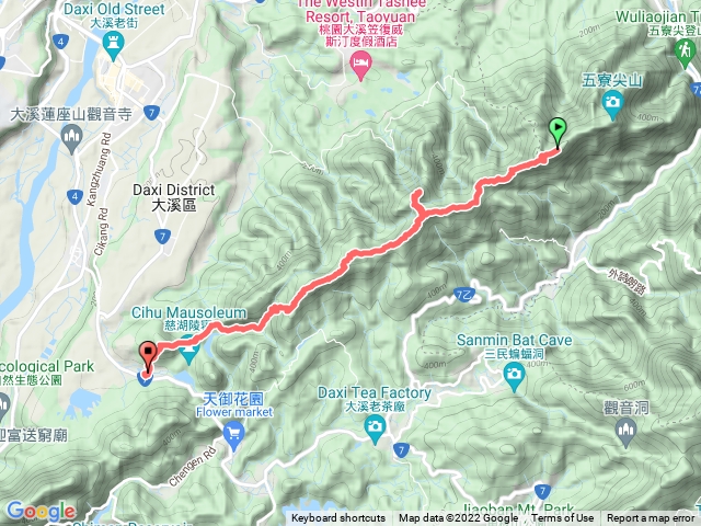 五慈縱走
