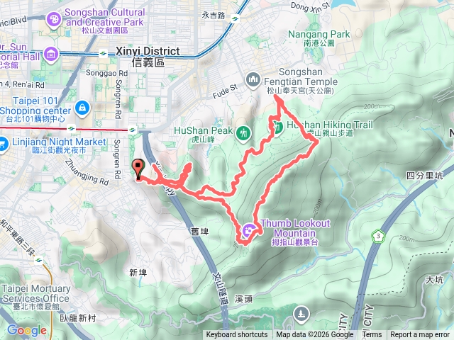 四獸山九五峰環形縱走預覽圖