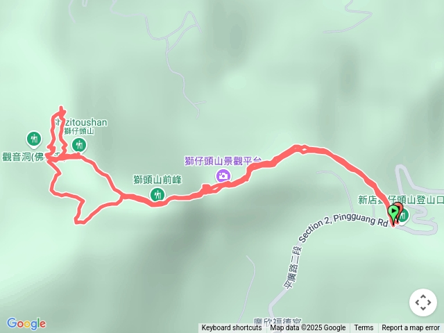 新店獅仔頭山步道健行