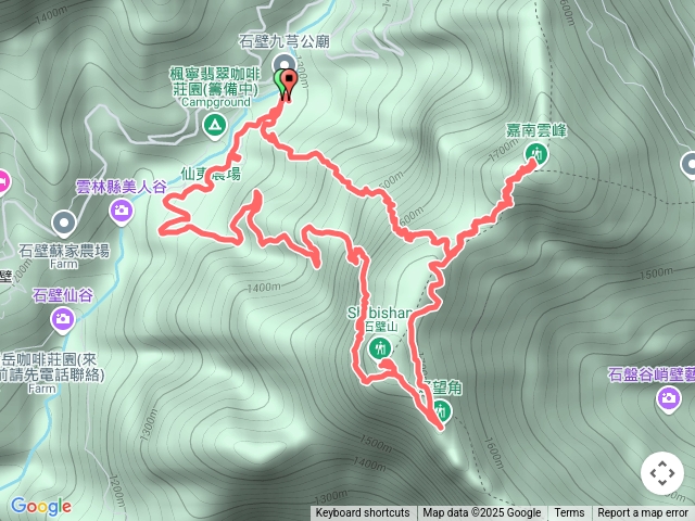 20250426嘉南雲峰石壁山O型