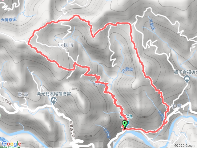 小粗坑古道～楣子寮尖古道O繞