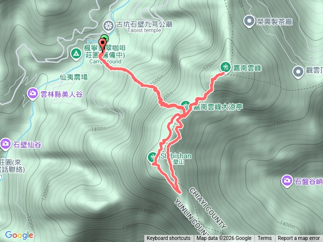 石壁山嘉南雲峰預覽圖