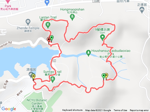 蘭潭後山步道