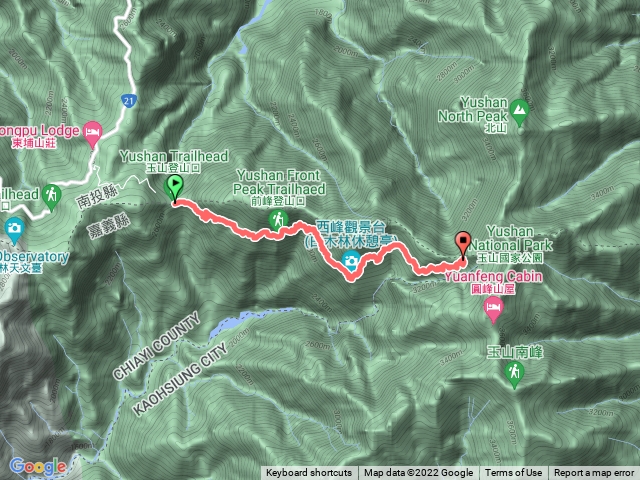 1110911塔塔加至排雲山莊