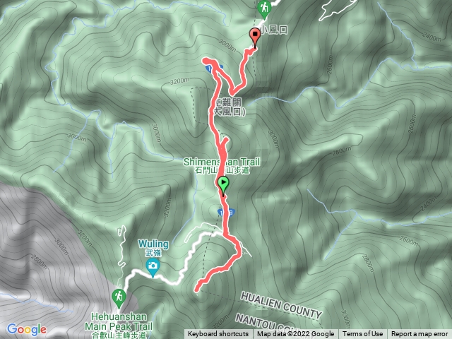 石門_合歡東峰_小風口第二停車場