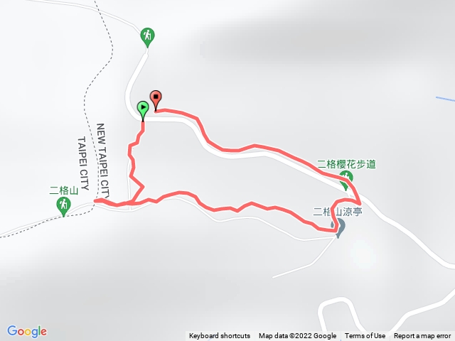 二格山 （第三登山口上，第二登山口下）