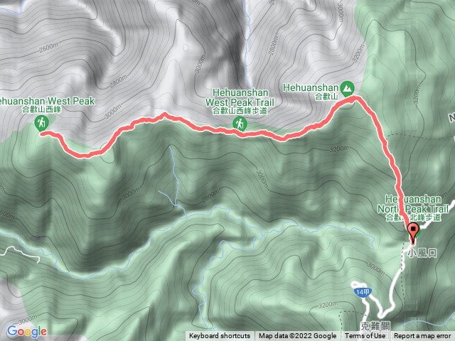 20220507合歡西北峰往返（腳程極端慢+找手機）