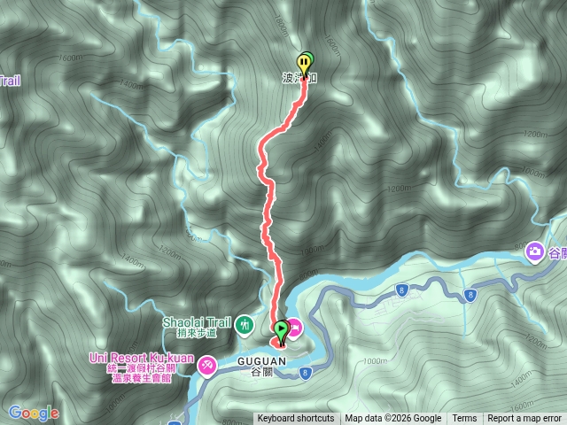 稍來步道波津加山