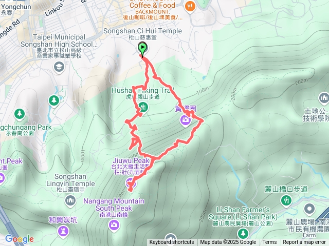 四獸虎山，攀岩一號上