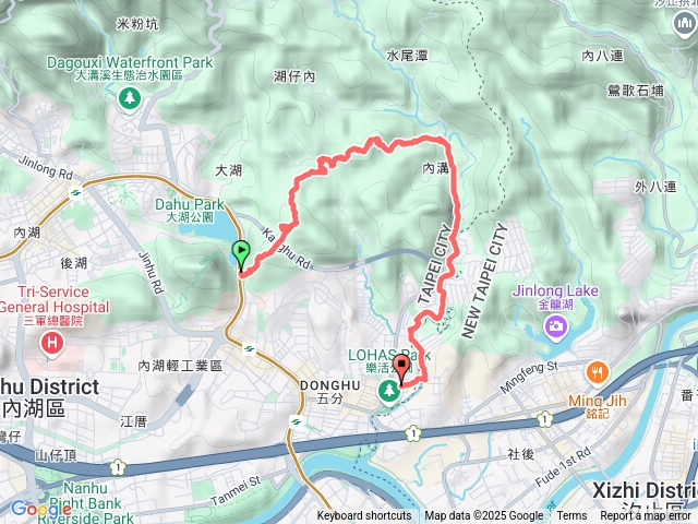 康樂山明舉山康樂街步道