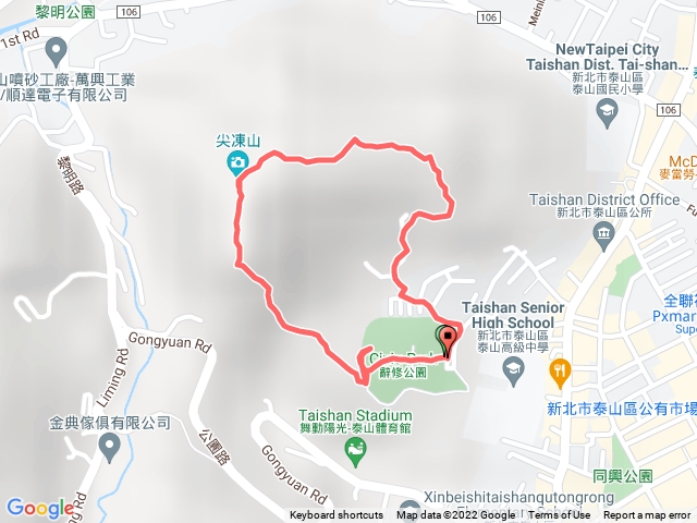 尖凍山辭修公園